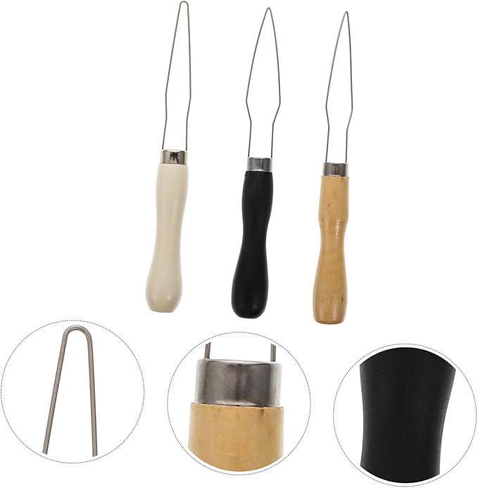 Gatuida 6pcs Button Assist Tool for Easy Dressing Quick Device for Shirts Pants and Coats for Seniors and Those Dexterity Includes White Black Plastic Tools Wooden Handle