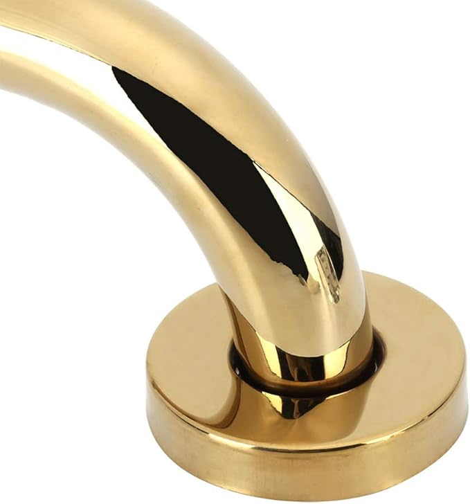 12 inch Shower Grab Bar, Grab Bars for Bathtubs and Showers, Gold Stainless Steel Grab Bar Shower Handle Safety Support Assist Handle for Seniors