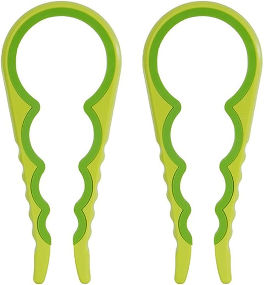 Evriholder Easi-Twist 2pk, Easy Grip Jar Openers, Pack of 2, Colors May Vary