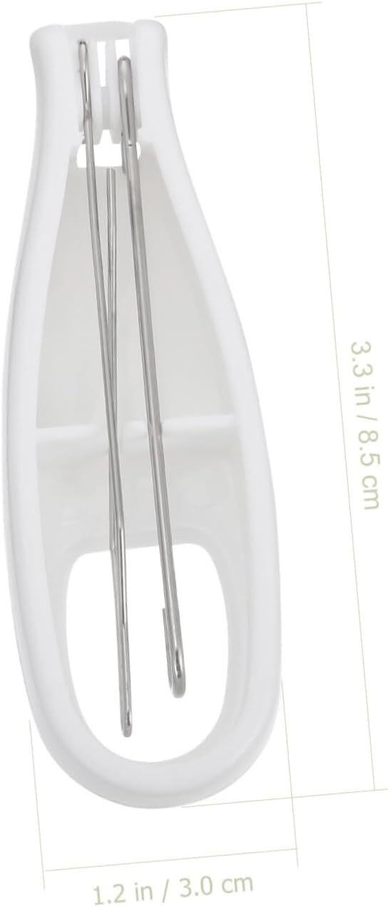 Zipper Puller Button Hook Button Tool Snap Fastener Tool Helper Zipper Dressing Aid Pulling Hook Foldable Clasp Fixed Buckle