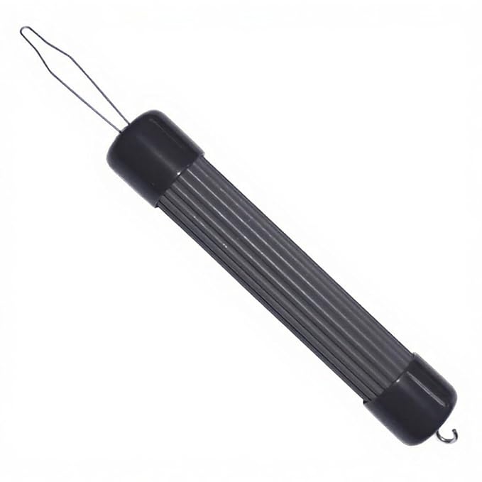 Rehabilitation Advantage Ribbed Handled Button Aid with Zipper Pull