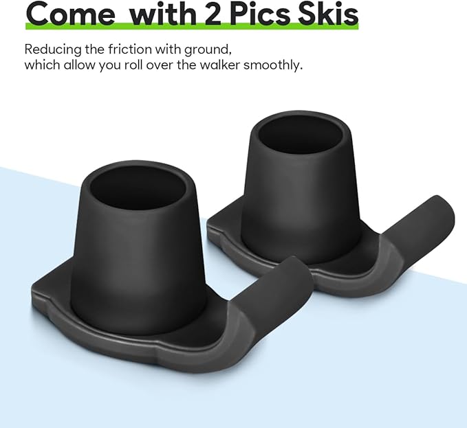 Delog Narrow Walkers for Seniors, Small Walkers for Seniors Tight Spaces Support Up to 350lbs, Standard Walkers for Adults