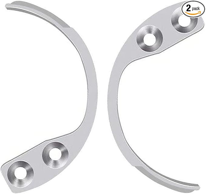 2 Pcs Portable Stainless Steel Special Tools, Supermarket & Clothing Hooks (Silver)