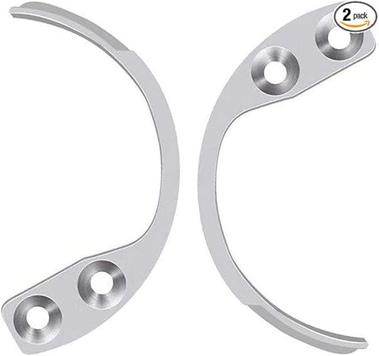 2 Pcs Portable Stainless Steel Special Tools, Supermarket & Clothing Hooks (Silver)