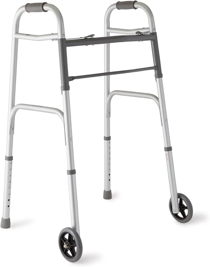 Dr. Dunley Lightweight Aluminum Walker (with Wheels)