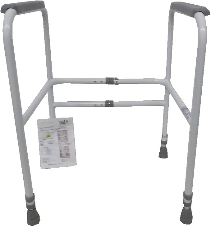 NRS Healthcare Width Adjustable Toilet Frame