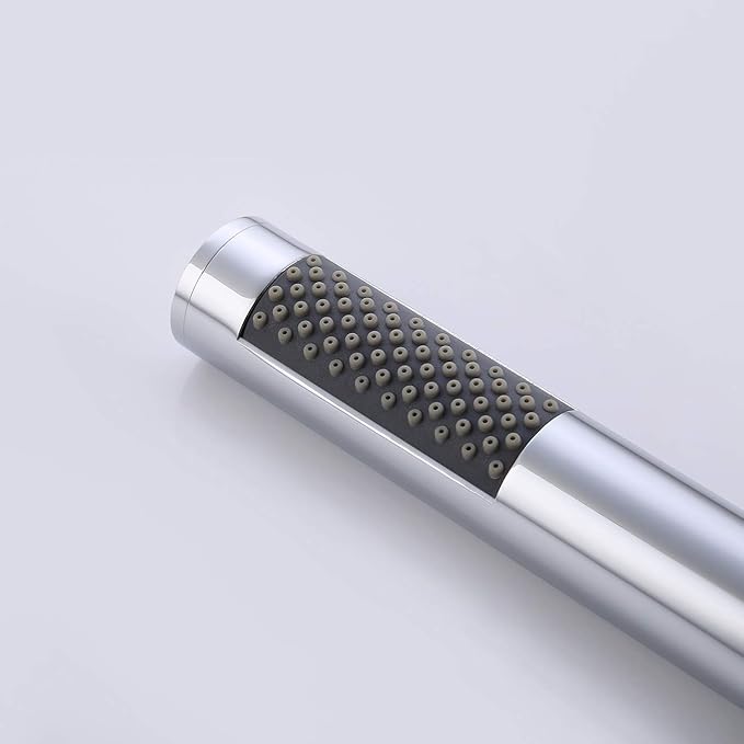 KES Bathroom Handheld Shower Head with Extra Long Hose and Bracket Holder Shower Wand Polished SUS304 Stainless Steel, LP150-PS