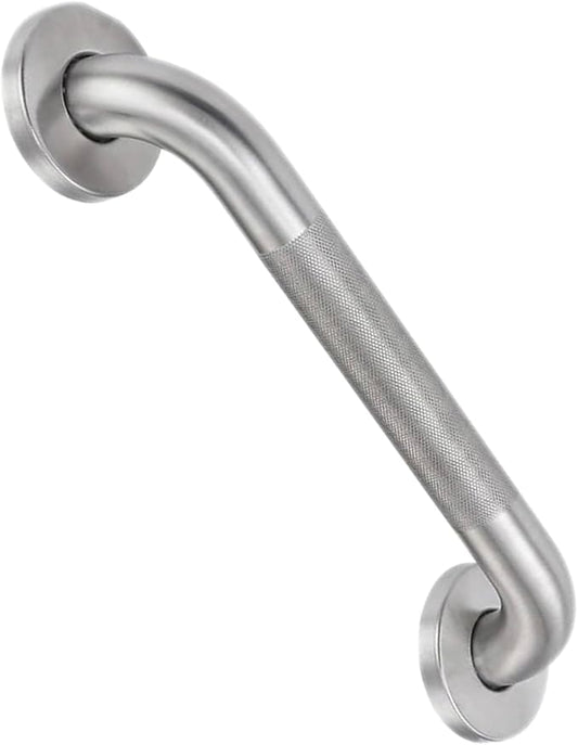 12 Inch Shower Grab Bar, Anti Slip Grab Bar for Bathtubs Showers Toilet, Safety Stainless Steel Shower Handles Hand Rail for Senior, Elderly, Handicap, Pregnant, Children