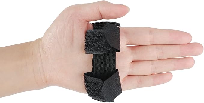 haozaikeji Adaptive Utensil Holder Adjustable Universal Cuff Utensil Cuff Strap Assistive Hand Grip Holder for Tremors Arthritis Parkinson Elderly Disabled Weak Grip
