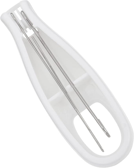 EXCEART Button Hook Helper Tool for Elderly One-Hand Dressing Aid with Non-Slip Handle for Shirts Dresses and Zipper Pull Assistance