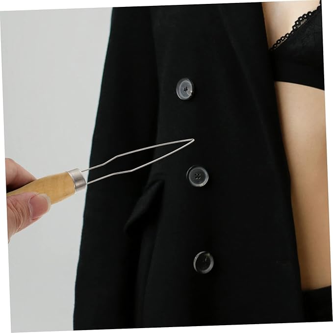 COLLBATH 3Pcs Assist Device Tool Quick Button for Shirts Coats Zippers for Seniors and Individuals with Dexterity