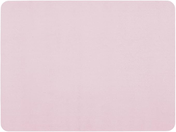TYUU Pink Bath Mat, Bathroom Rugs Non Slip Washable Thin Absorbent Quick Dry Bath Mat Fits Under Door Bathroom Floor Mat Perfect for Bath, Shower, or Sink 36"x48" Pink