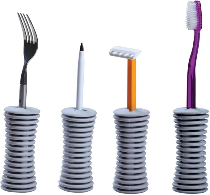 Universal Soft Easy Grip Handle Tool, Provides Wider Grip for Arthritis and Limited Dexterity, Set of 4