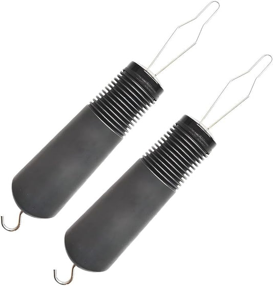 2 Pack Button Hook and Zipper Pull - Button Hook Tool - Button Helper Tool - 2 in 1 Dressing Aid Assist for Senior Elderly Arthritis Disabled