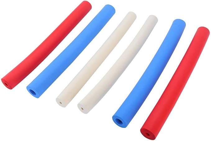 6Pcs Shaving Pen Foam Grip Tube,Non Slip Foam Handle Sleeve Cover Padding Grips for Utensil, Pens, Pencils, Razors