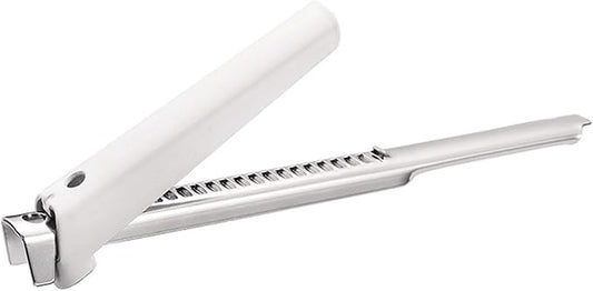 Kunovo Jar Opener for Weak Hands & Seniors with Arthritis - Adjustable Gripper (White)