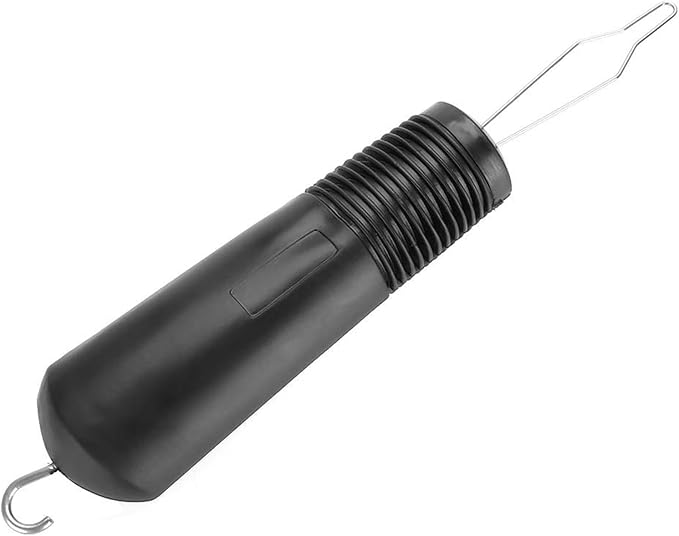 Nikou Button Hook with Zipper Pull, Dual Heads Design for Arthritis and Joint Pain Patients, Lightweight Portable Easy Dressing Aid Tool for One-Hand Use