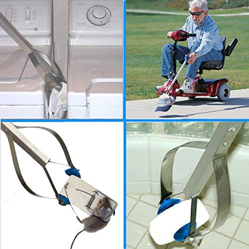 ArcMate 26" EZ Reacher Deluxe Locking Indoor Reacher Grabber with 5lb Pickup Capacity & 42" EZ Reacher Deluxe Locking Indoor Reacher Grabber with 5lb Pickup Capacity, Pack of 2 Reachers