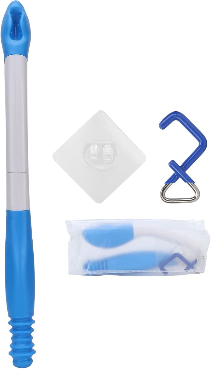 Toilet Aids for Wiping, Foldable Reach Comfort Wiper Reach Comfort Tissue Grip Wiper Butt Wiper Self Wipe Assist Toilet Aids Wand for Limited Mobility