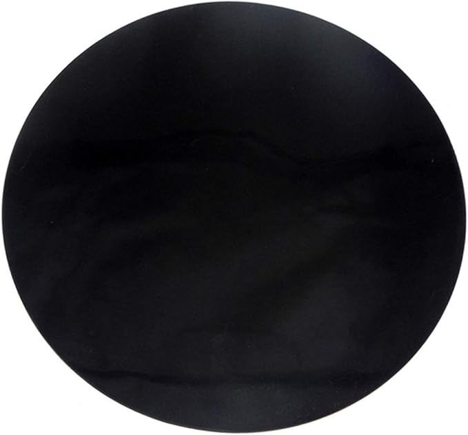 Set of 3, Silicone Jar Grip, Multi-purpose Jar Gripper Pads Bottle Lid Openers Round Kitchen Coasters (Black)