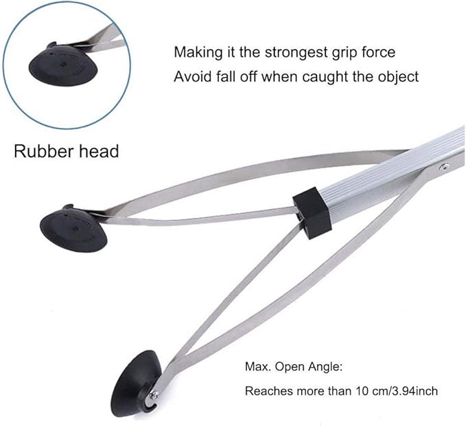 Foldable Gripper E-Z Reacher Grabber Lightweight Tool for Rheumatoid Arthritis Pain Relief Pick-Up Gripper Best Reachers Grabbers Mobility Aids for Disabled and Elderly (Blue)