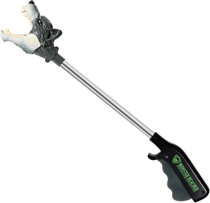 DINOBROS Animal Pincher Toys Wolf Grabber Toy for Boys Claw Snapper Chomper Monster Reacher Robot Hand