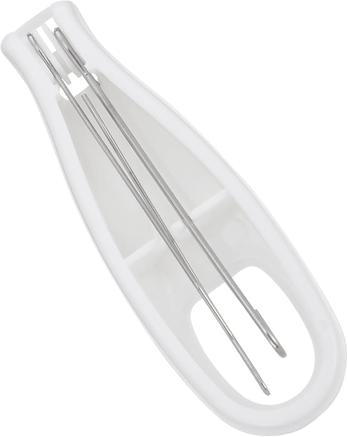 MAGICLULU Button Hook Tool with Zipper Puller, One-Hand Button Assist Device for Seniors, Hand Dexterity Aid for Dressing and Clothing Fastening