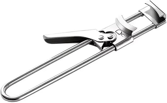 Adjustable Stainless Steel Jar Opener, 2026 Upgraded Easy Grip Jar Opener, Adjustable Multifunctional Stainless Steel Can Opener, Jar Openers for Seniors Kitchen Accessories