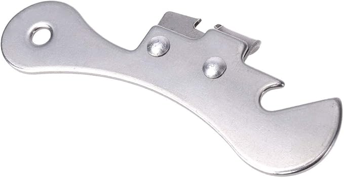 of Corkscrew Stainless Steel Compact Manual Tin Can Opener Manual Tin Can Opener Bottle Jar Beer, As Pic Shows