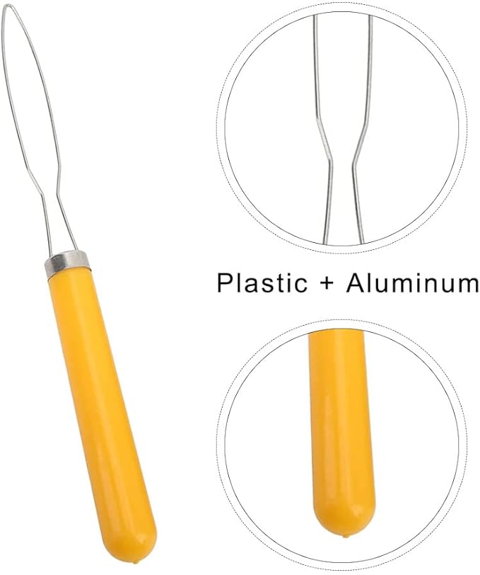 2 Pcs Button Hook Helps Those with Arthritis, Parkinsons, Weaker Grip to Fasten Buttons Zipper Pull Helper Button Assist Devices Easy to Use Clothing Buttoning Aids for Those with Limited Dexterity