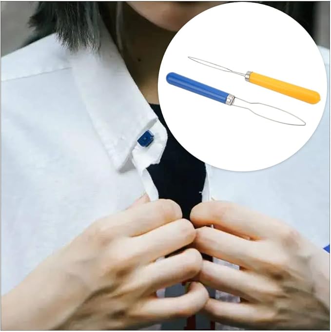 2 Pcs Button Hook Helps Those with Arthritis, Parkinsons, Weaker Grip to Fasten Buttons Zipper Pull Helper Button Assist Devices Easy to Use Clothing Buttoning Aids for Those with Limited Dexterity