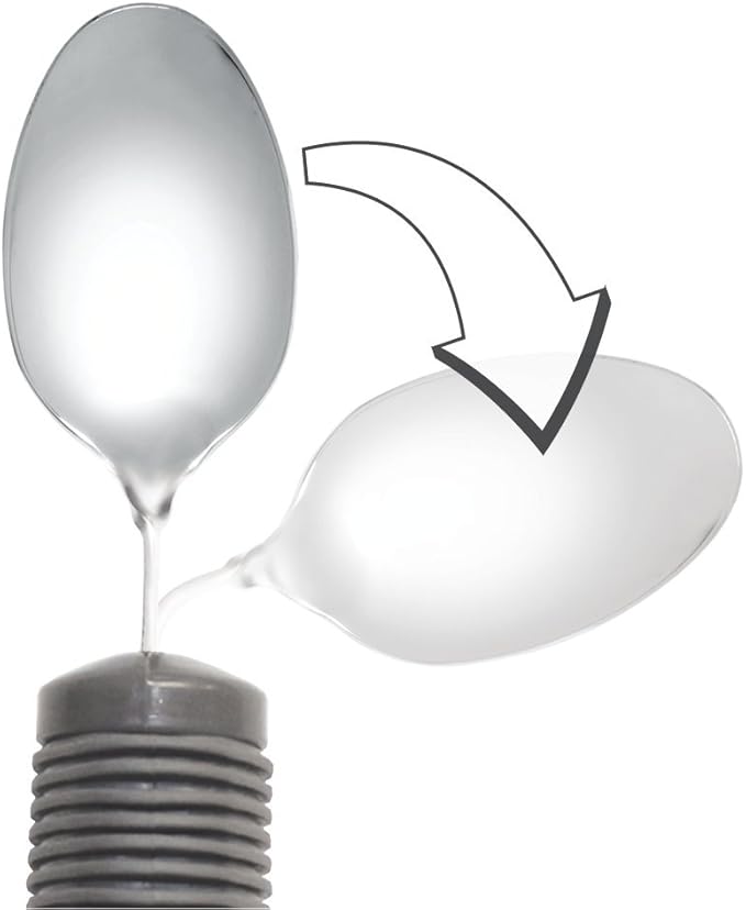 Rehabilitation Advantage Weighted Teaspoon with Rubber Handle