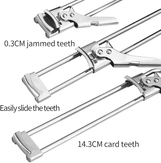 Jar Opener for Weak Hands, Adjustable Stainless Steel Can Opener, Jar Gripper Tight Lid Opener, Kitchen Gadgets, Easy Jar Opener for the Elderly and Children (1Pcs)