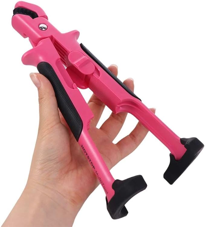 2 IN 1 Anti-scald Gripper Clip Plate Retriever Tongs, Hot Dish Non-slip Plate Bowl Clip Retriever Tongs Silicone Handle Bowl Dishes Kitchen Tool