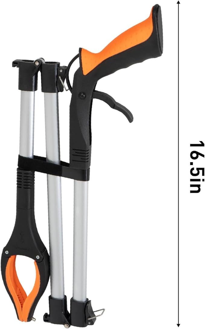 Grabber Reacher Tool 3 Section Foldable (3 Section / 42.9 Inch)