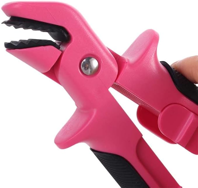 2 IN 1 Anti-scald Gripper Clip Plate Retriever Tongs, Hot Dish Non-slip Plate Bowl Clip Retriever Tongs Silicone Handle Bowl Dishes Kitchen Tool