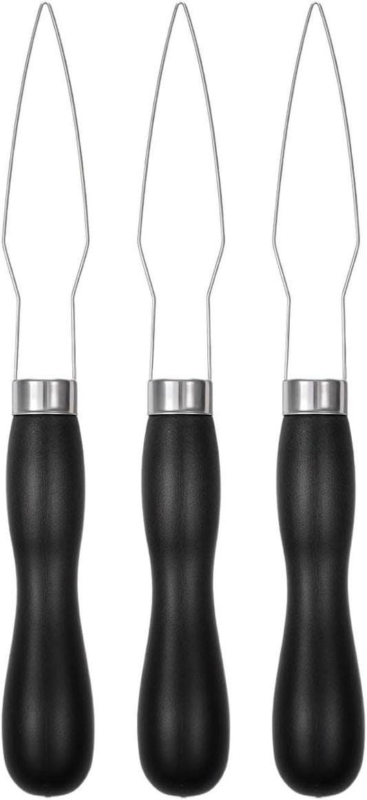 3 Pack Button Hook Assist Device – Easy Dressing Aid for Arthritis, Elderly & Limited Hand Mobility, Fits All Buttonholes (A)