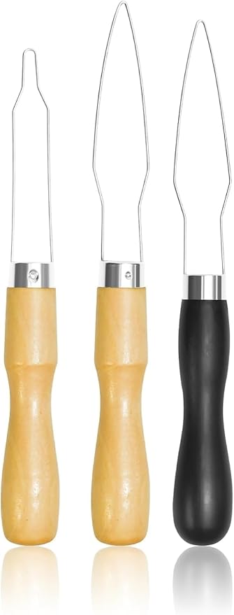 3 Pack Button Hook Tool for Seniors & Arthritic Hands - One Handed Button Assist Device with Comfort Grip Handle - Dressing Aid for Shirts, Pants, Wedding Dresses