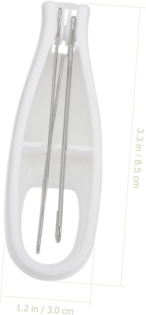 Buttoner Button Hook Helper Tool for Seniors One-Hand Dressing Aid with Non-Slip Handle for Shirts Dresses and Large Buttons