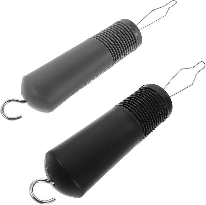 SHOWERORO 2pcs Button Hook and Zipper Pull Dressing Aid, One-Hand Button Assist Tool with Grip Handle for Seniors, Elderly, Arthritis, and Disabled Dressing Support