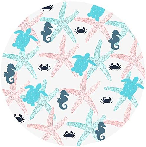 Andreas Silicone Jar Opener, Sea Animals – 6.25" Non-Slip Lid Gripper & Garlic Peeler, Dishwasher Safe, Multi-Use, Durable Silicone & Fabric, Made in the USA, JO-367