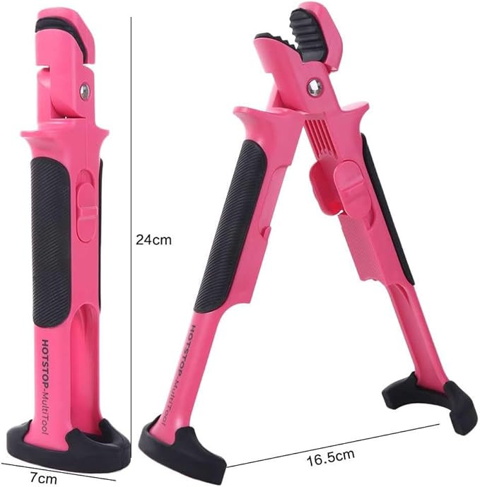 2 IN 1 Anti-scald Gripper Clip Plate Retriever Tongs, Hot Dish Non-slip Plate Bowl Clip Retriever Tongs Silicone Handle Bowl Dishes Kitchen Tool