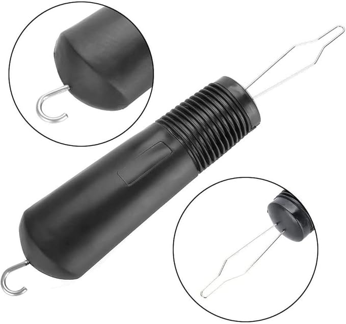 Makihoma Button Hook and Zipper Pull Button Hook Dressing aids Button Assist Helper Tool