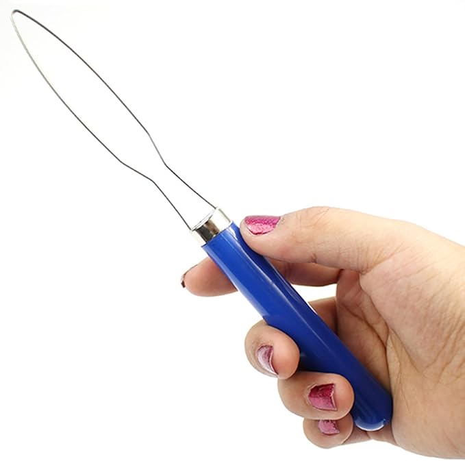 Metal Clothes Shirts Pull One Hand Zipper Puller Helper Button Hook Assist Device Tool