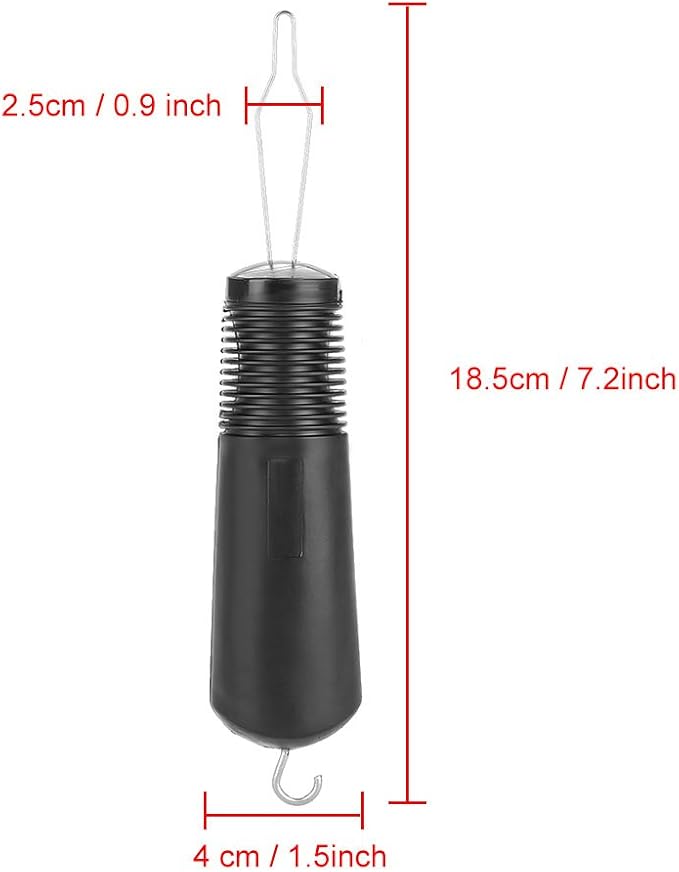 Semme Button Helper Tool for Elderly,Button Hook Helper,Zipper Clothes Pull Button Assist Device for Aid Arthritis & Joint Pain Patients,Dressing & Independent Living Aid Handle Non-Slip