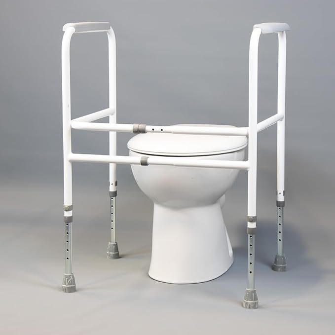 NRS Healthcare Width Adjustable Toilet Frame
