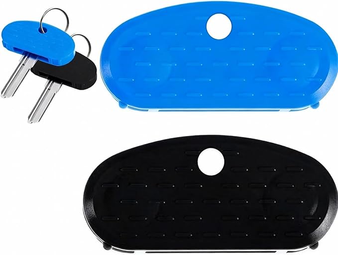 Key Turner Aid 2 Pack Black Blue, for Arthritis Parkinson’s Weak Hands, Adaptive Equipment Daily Living Aid