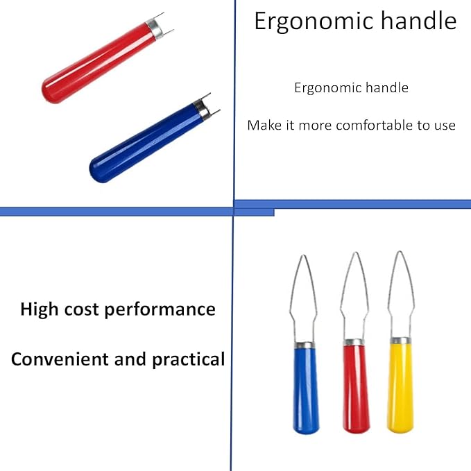 2 Pcs Button Hooks for Seniors, One-Hand Dressing Aid Tools with Comfort Grip Handle, Button Assist Devices for Arthritis, Parkinson’s, and Independent Living, Easy Buttoning Aid (Random Colors)