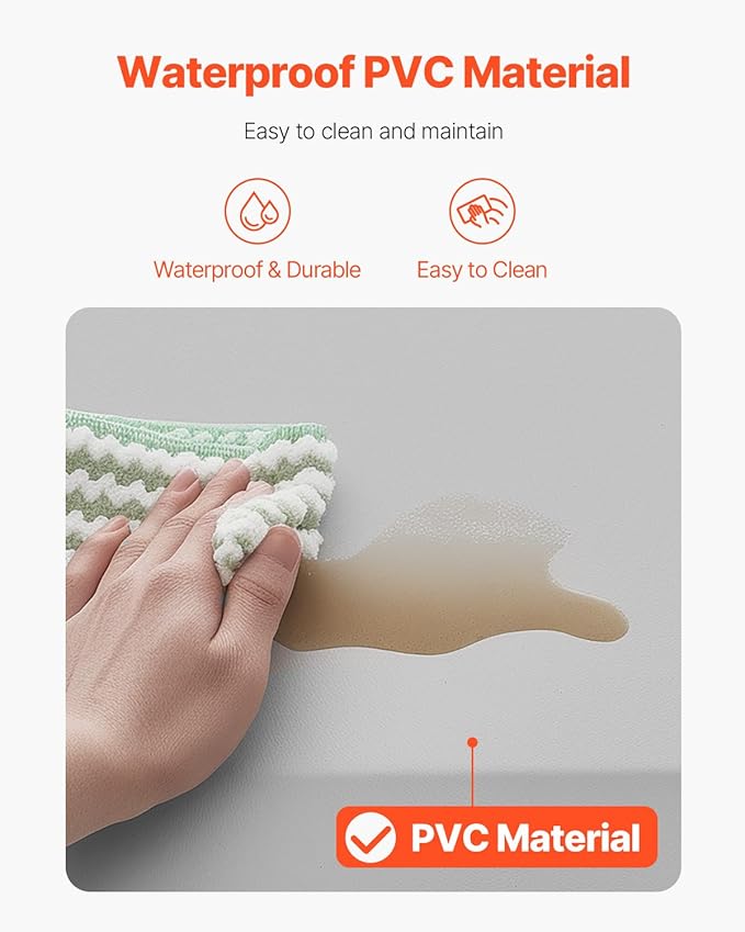 VEVOR Fall Mat for Elderly, 3/4-inch Thickened Fall Prevention Pad with Beveled Edge, Anti-Slip Bedside Safety Floor Mat for Seniors, Handicaps, Patients (24 x 70 inch)