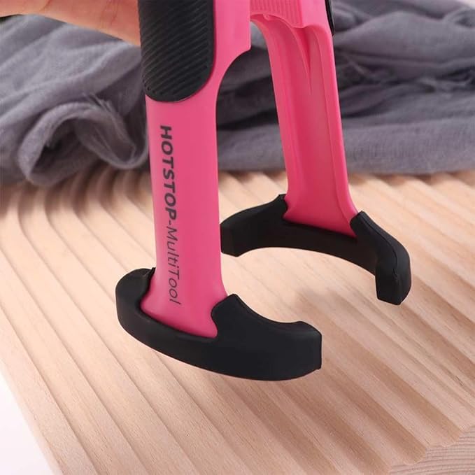 2 IN 1 Anti-scald Gripper Clip Plate Retriever Tongs, Hot Dish Non-slip Plate Bowl Clip Retriever Tongs Silicone Handle Bowl Dishes Kitchen Tool